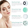 4 in 1 Electric Facial Cleansing Brush Waterproof IPX7 Face Massager Cleansing Device for Deep Cleaning Removal Blackhead Pore