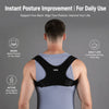 Adjustable Invisible Posture Corrector for Men Women, Breathable Upper Back Clavicle Support Brace for Hunchback Correction Pain