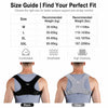 Adjustable Invisible Posture Corrector for Men Women, Breathable Upper Back Clavicle Support Brace for Hunchback Correction Pain