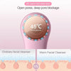 Electric Face Cleanser Facial Cleansing Brush Silicone Ultrasonic Vibration Deep Pores Blackhead Cleaning Washing Skin Massager