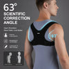 Adjustable Invisible Posture Corrector for Men Women, Breathable Upper Back Clavicle Support Brace for Hunchback Correction Pain